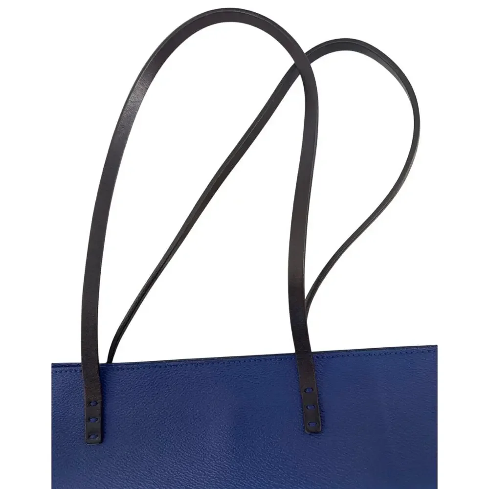 Fendi Ombre Zucca Spalmati Medium Roll Tote Tobacco Turquoise EUC - Picture 6 of 11